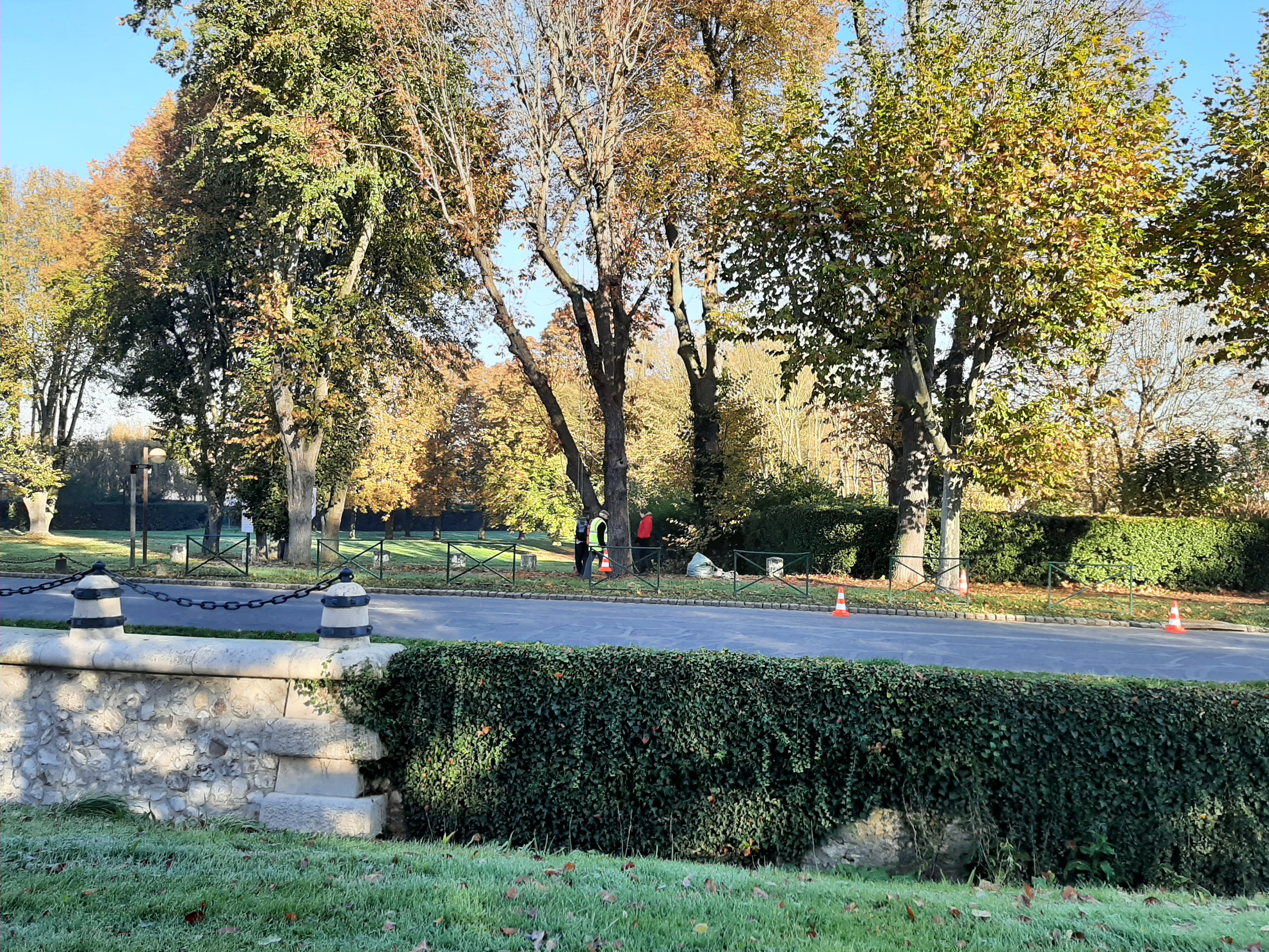 Ecuroduc du parc de Rentilly de Marne les gondoires