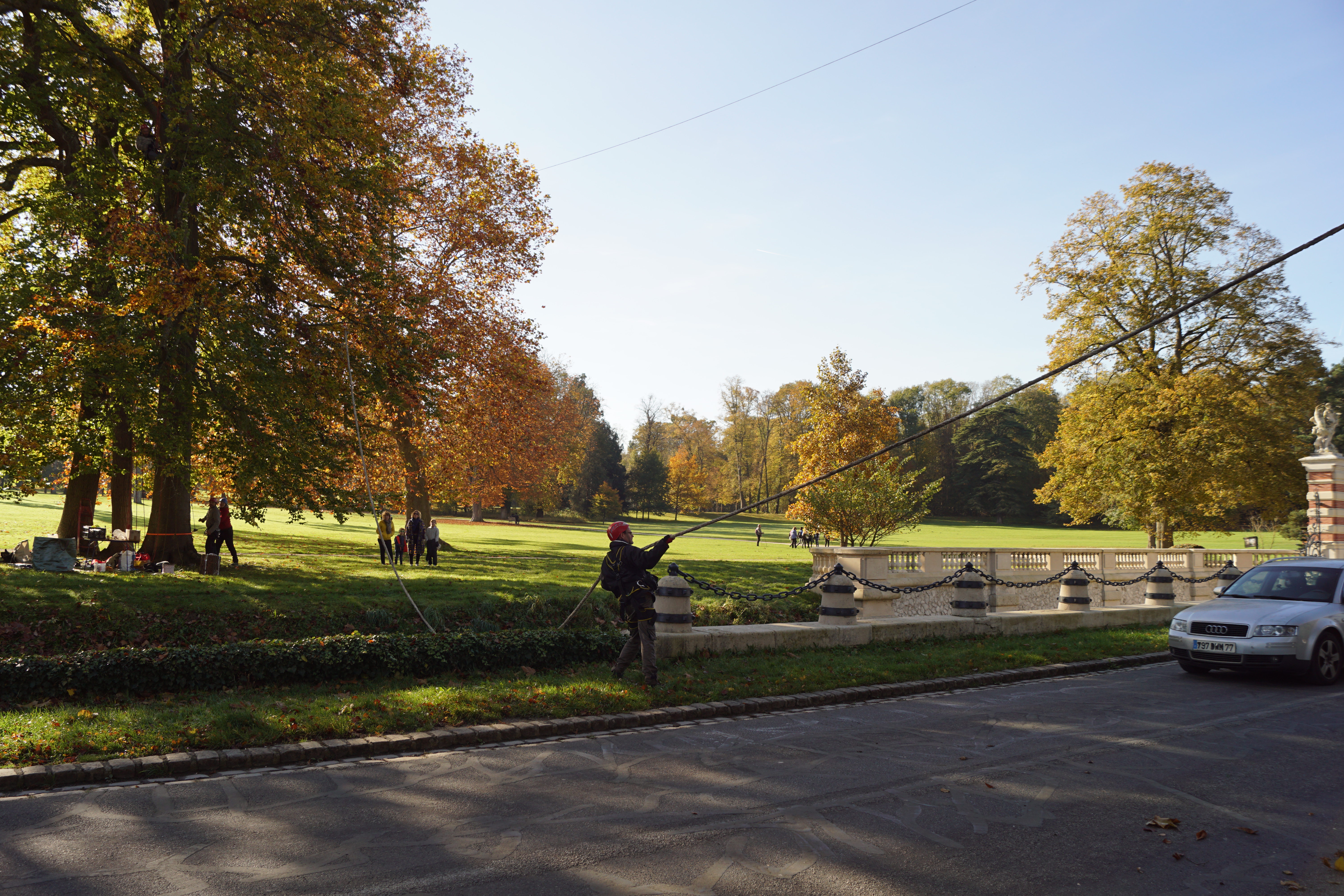 Ecuroduc du parc de Rentilly de Marne les gondoires