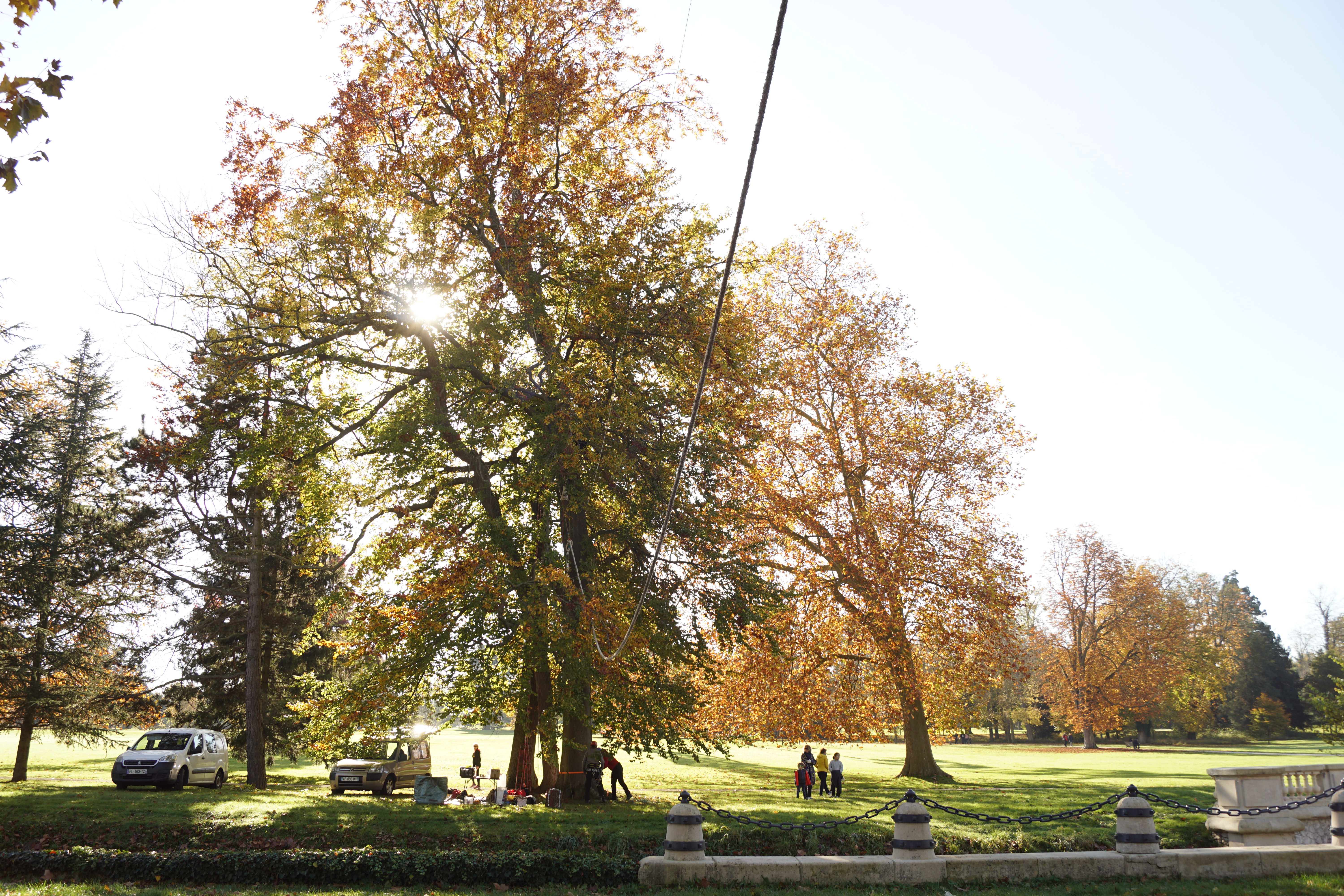 Ecuroduc du parc de Rentilly de Marne les gondoires